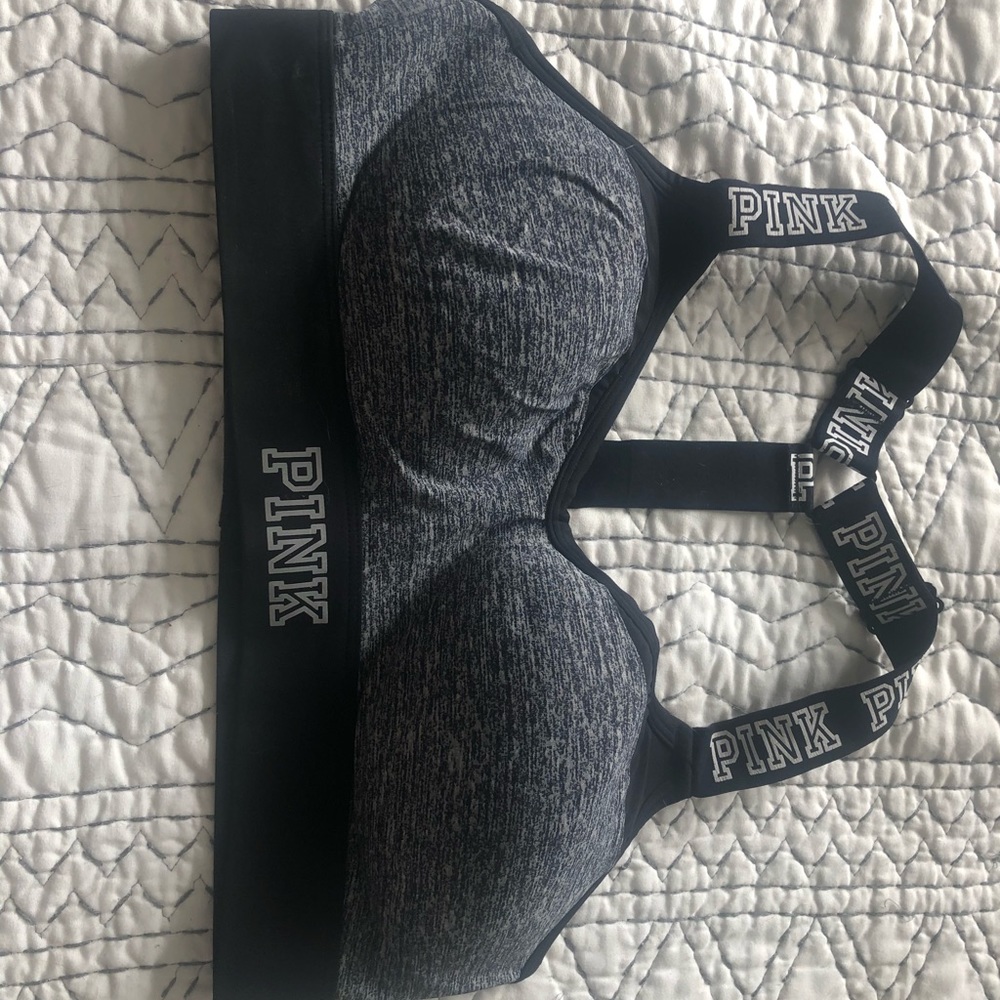 Pink VS sports bra